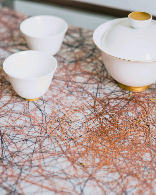 Rectangular Mat - bronze