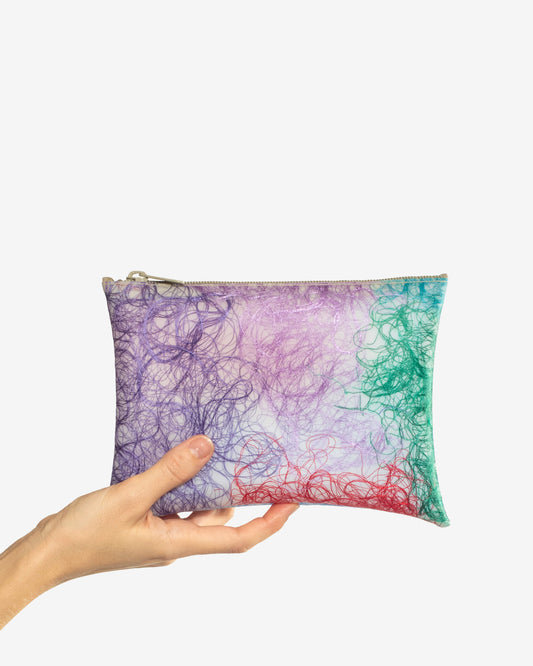 Flat Pocket - silk threads