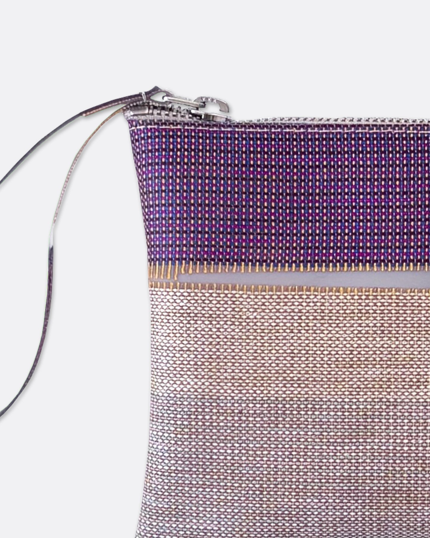 Medium Pocket with Wrist Strap - lilac and purple