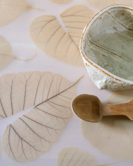 Rectangular Mat - leaves