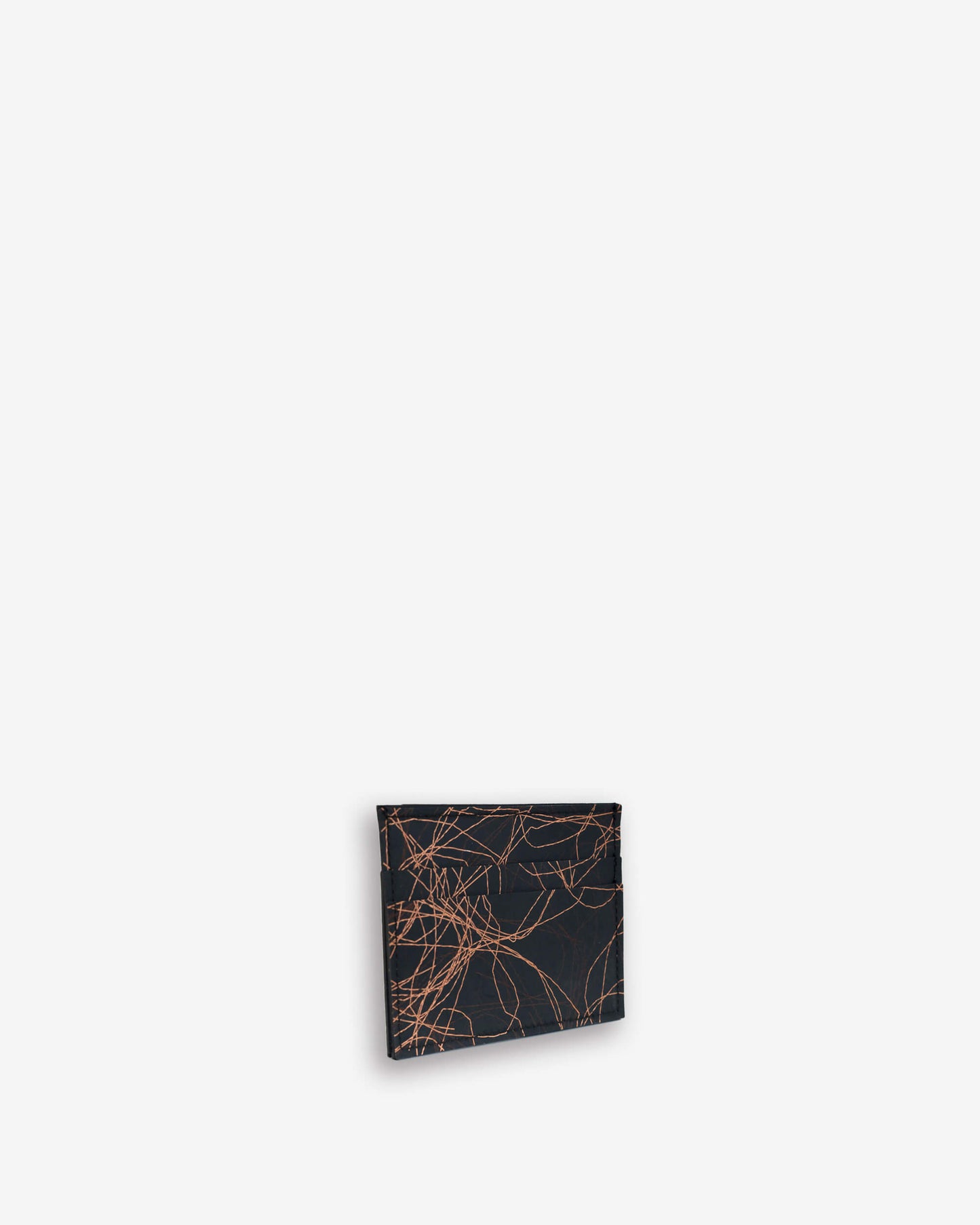 Card Holder II - bronze on black