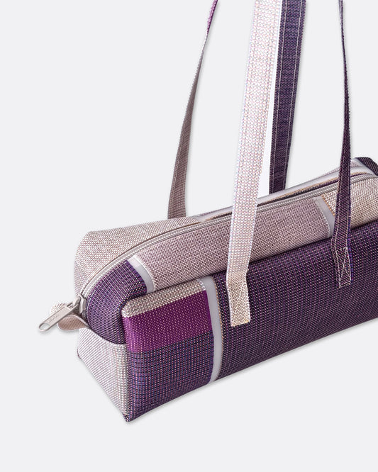 Small Shoulder Bag - lilac and purple