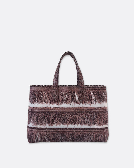 Small Tote Bag - brown