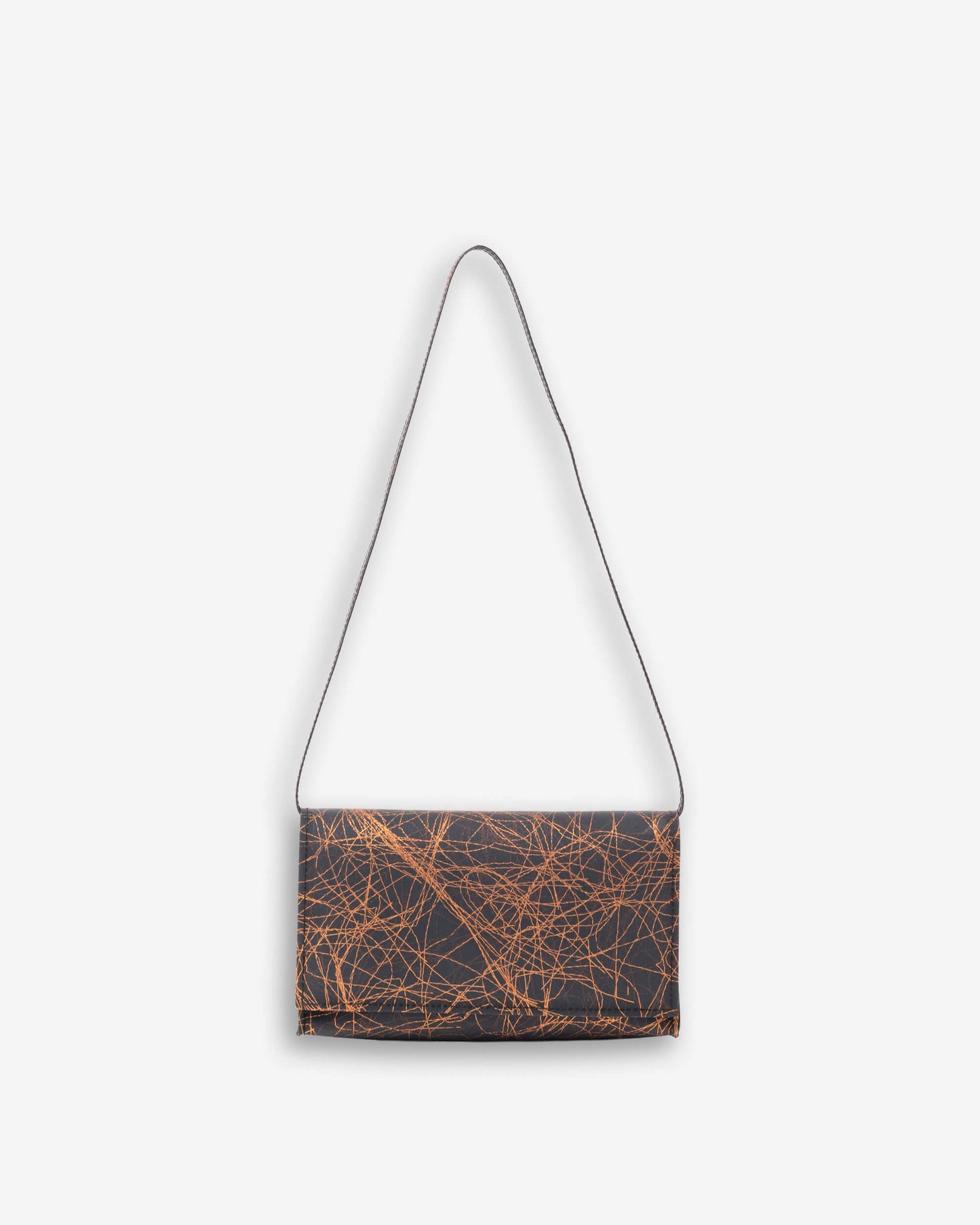 Mini Shoulder Bag - bronze on black