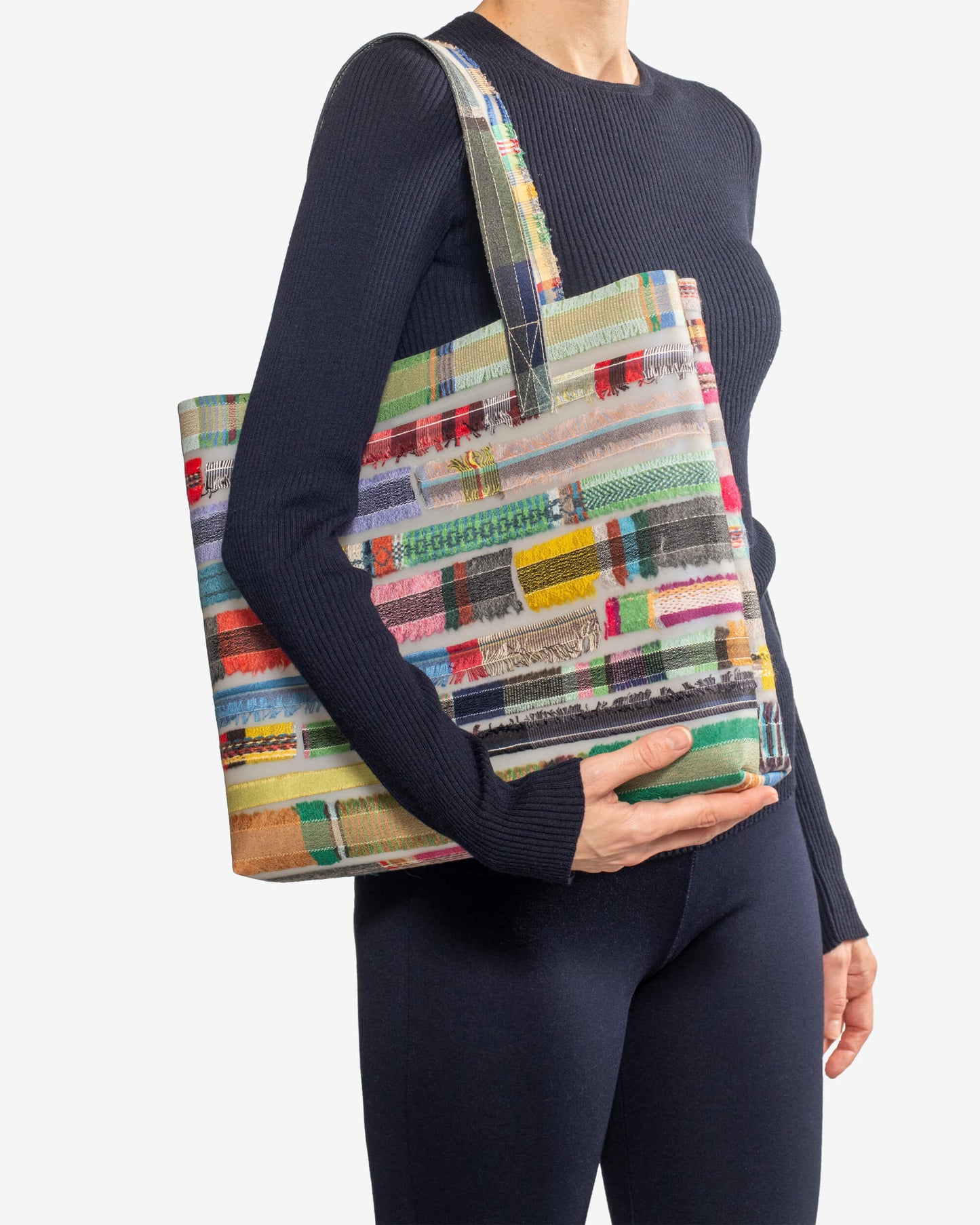 Medium Bag - multicolor stripes