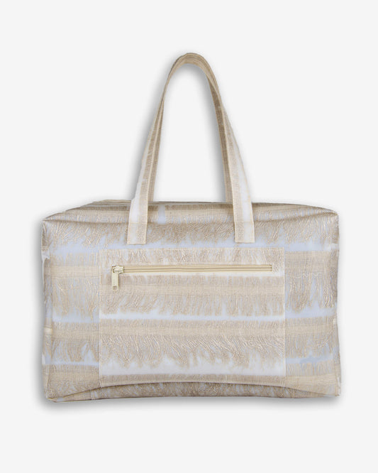 Travel Bag - natural fringes