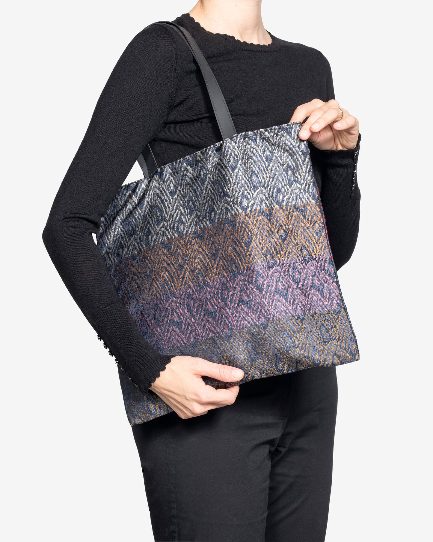 Flat Silk Tote