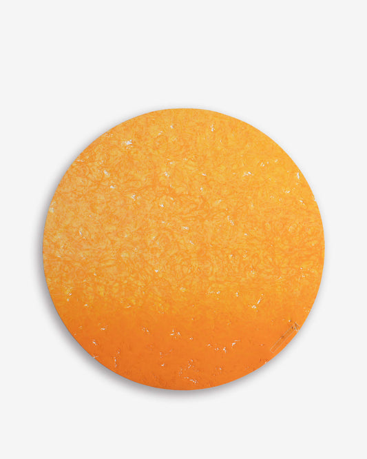 Large Round Mats - orange